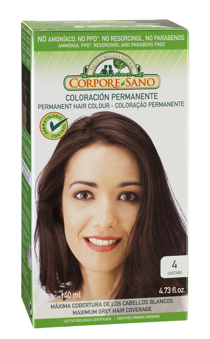Corpore Tinte 4 Castaño 140ml Bio