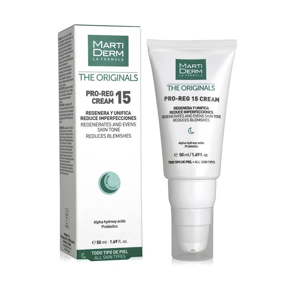 MartiDerm The Originals - Pro-Reg 15 Crema Rigenerante e Uniformante, 50ml