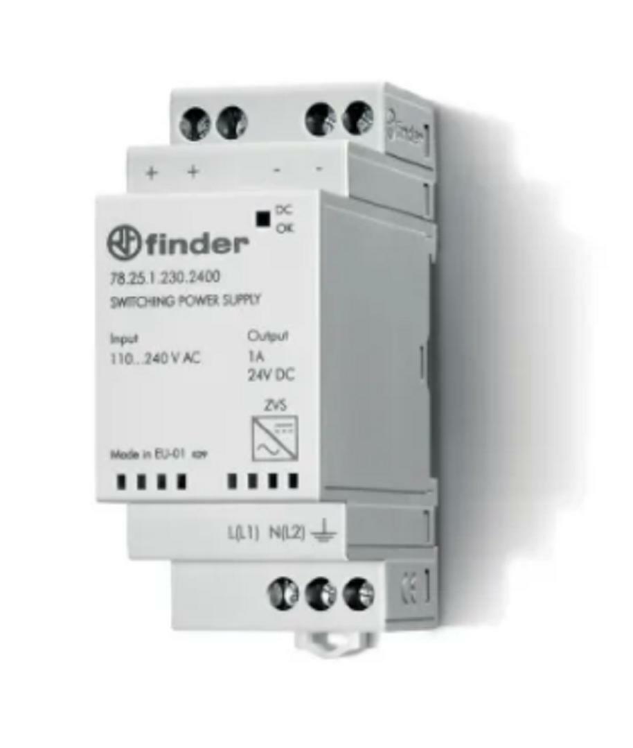 FINDER ALIMENTATORE SWITCHING 25W 24VDC 1A 782512302400