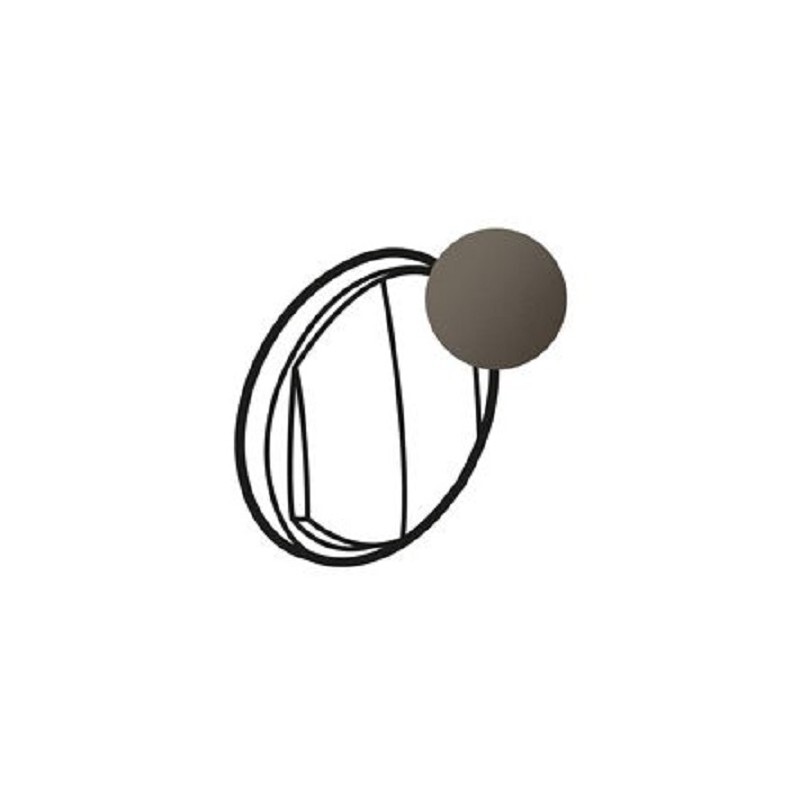 Legrand 067902 - Coprimozzo Grafite - Doppio avanti e Indietro/Pulsante - Dita L