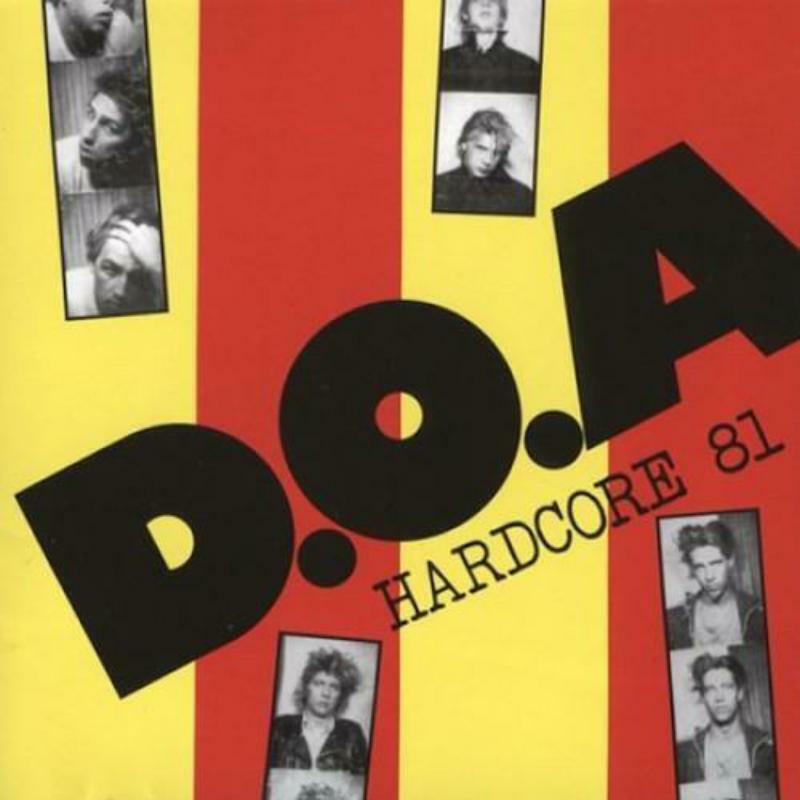 D.o.a. Hardcore 81 (Red Vinyl) LP Vinyl NEW