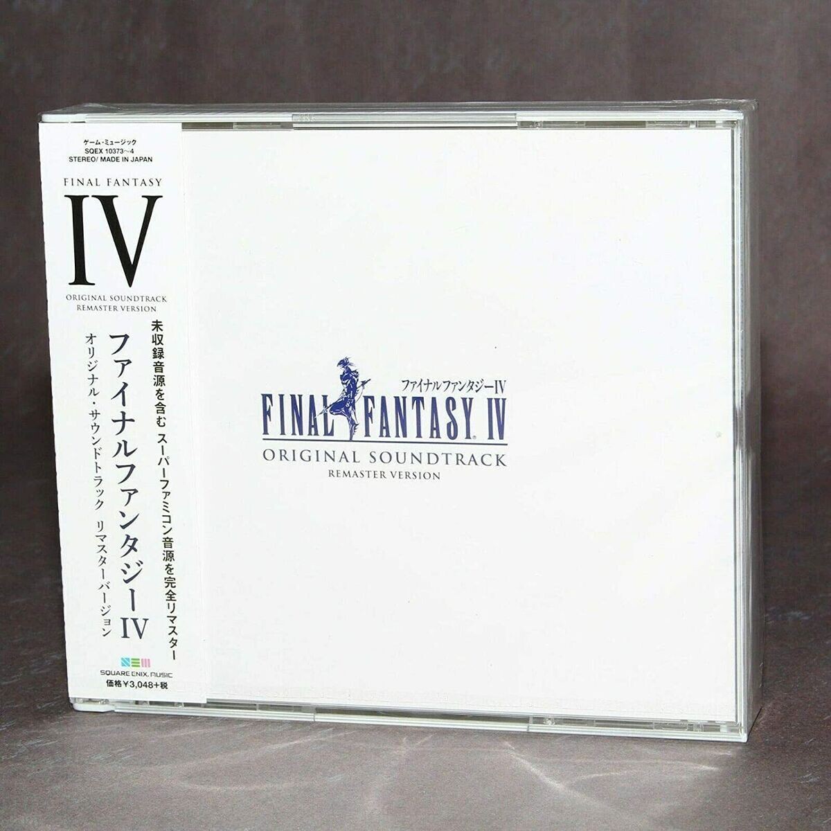 FINAL FANTASY IV Original Sound Track Remaster Version nuovo