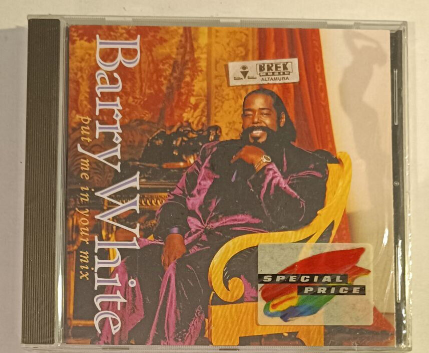 CD "Barry White–Put Me In Your Mix"1991 A&M Records-Factory Sealed ‎