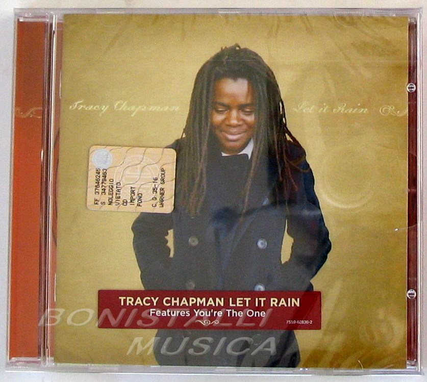 TRACY CHAPMAN - LET IT RAIN - CD Sealed