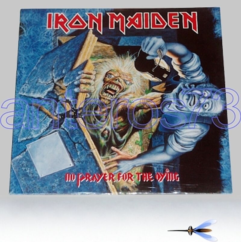 IRON MAIDEN "NO PRAYER FOR"RARE LP MADE IN ITALY - MINT