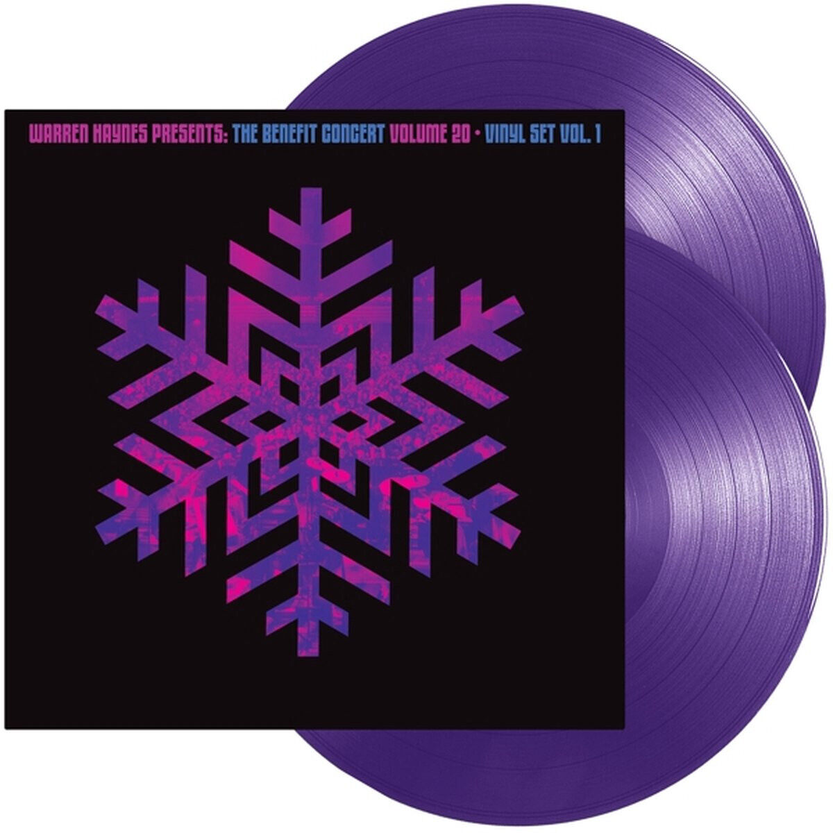 Warren Haynes Benefit Concert Vinyl V.1 Doppio Vinile Lp Colorato Viola Nuovo