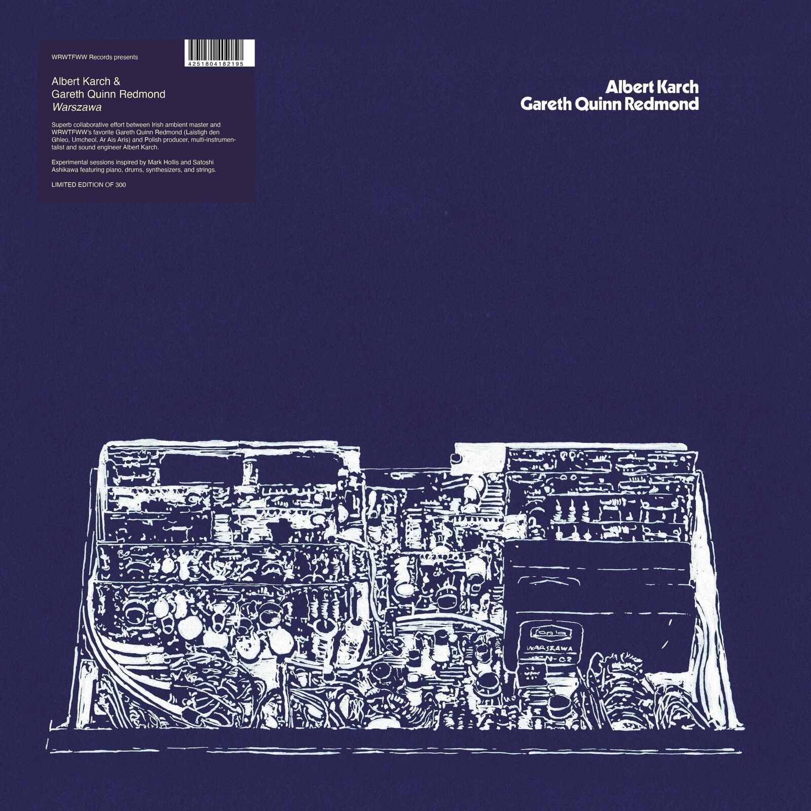 Albert Karch & Gareth Quinn Redmond Warszawa (Vinyl LP) 12" Album