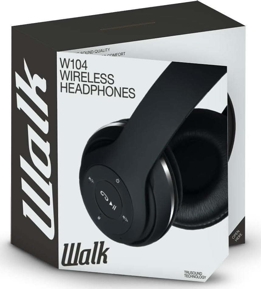 Audio & Hi-Fi Walk: Bluetooth Headphones (Black)