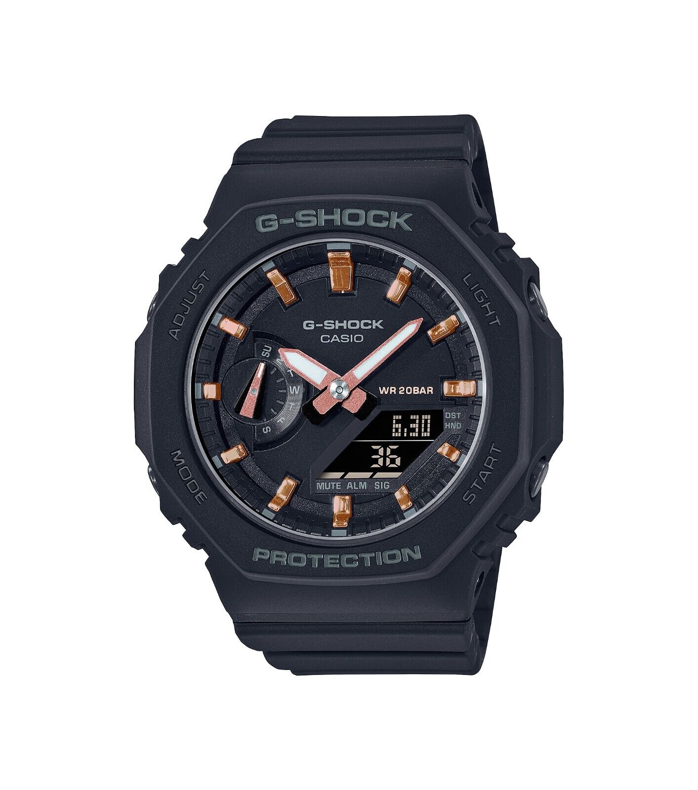 Orologio Uomo Casio G-SHOCK Con Cassa E Cinturino Neri GMA-S2100-1AER