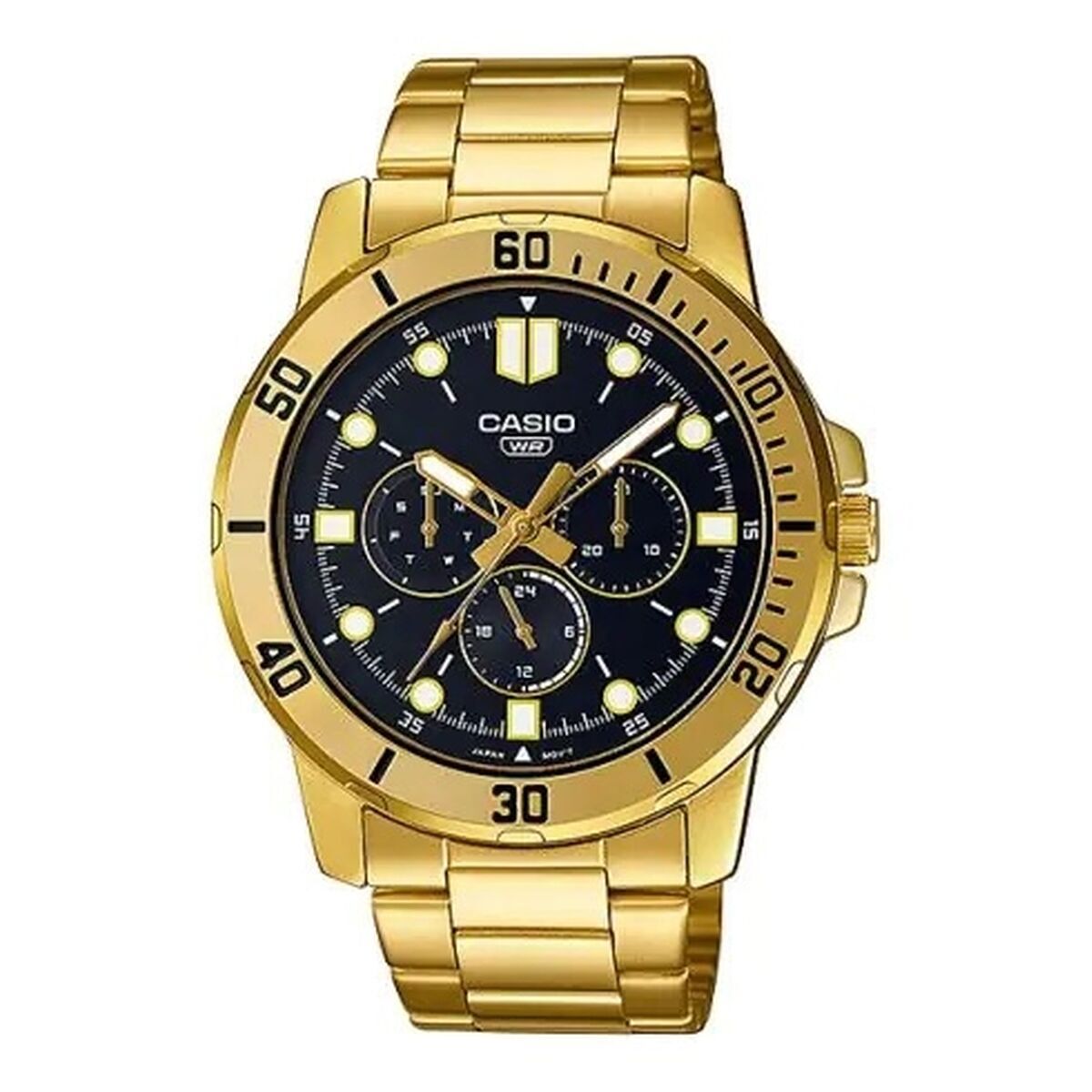 Orologio Uomo Casio DIVER MULTIFUCTION GOLD - BLACK [Ø 49 mm]