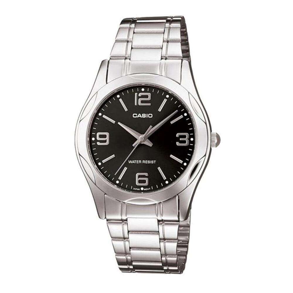 CASIO MTP-1275D-1A2DF OROLOGIO UOMO ACCIAIO NERO 36mm SOTTOCOSTO