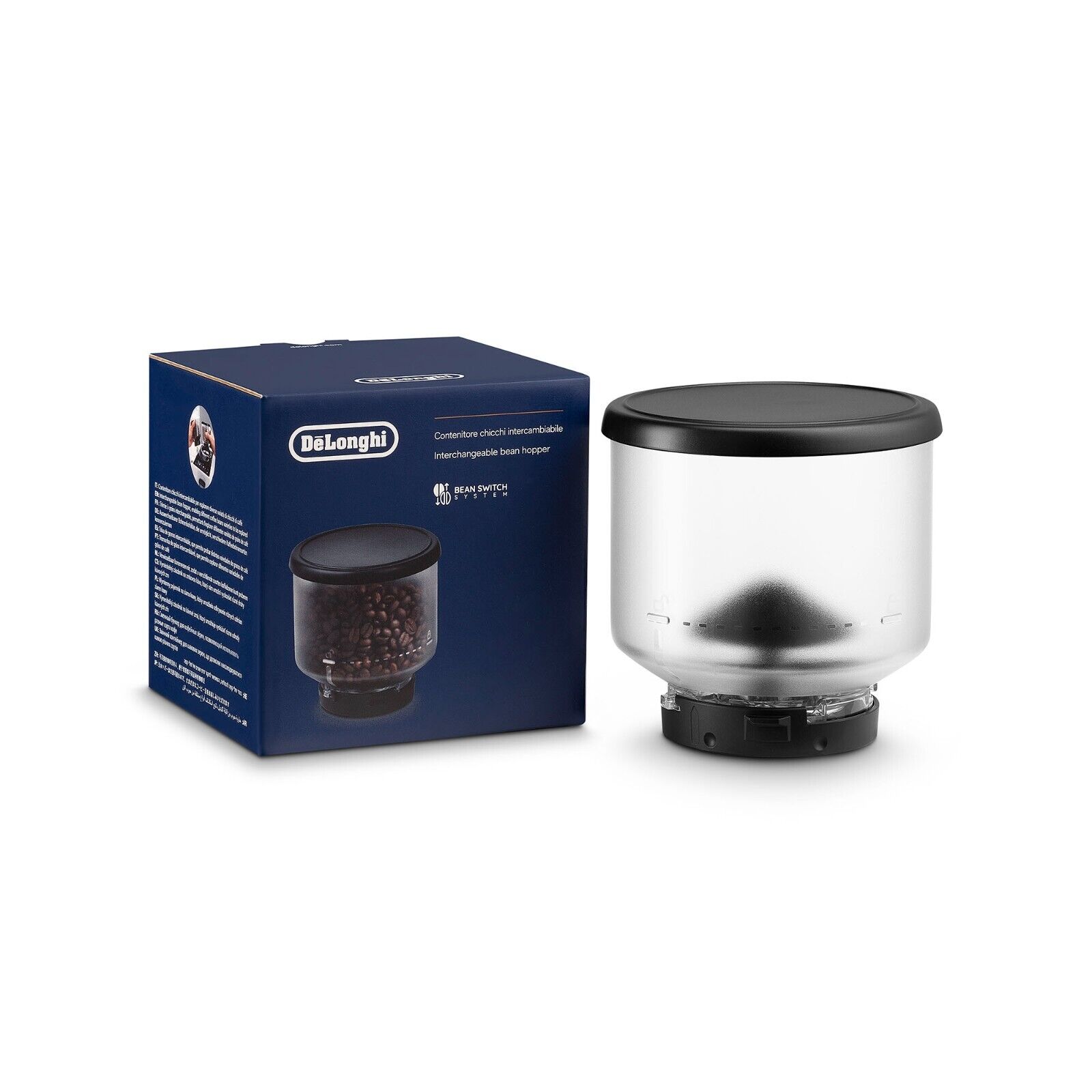 RICAMBIO CONTENITORE GRANI CHICCHI CAFFE'  MACCHINA DA CAFFE' DE LONGHI RIVELIA