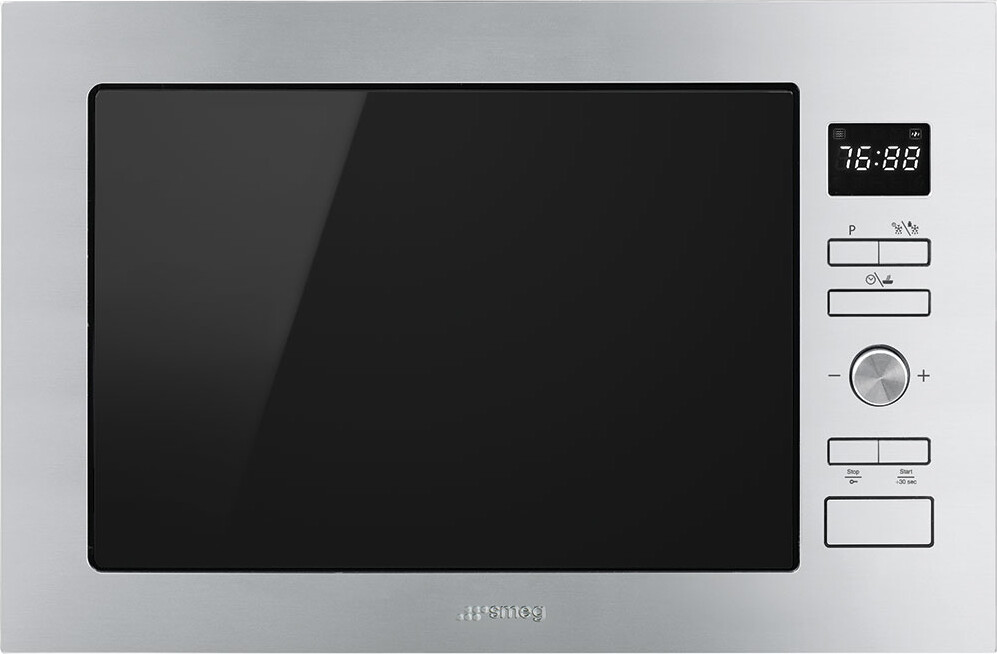 Smeg Forno a Microonde Incasso Grill Quarzo 25 Litri 900 W 60 cm Acciaio FMI425X