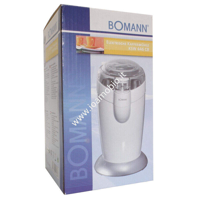 Bomann Macina caffè - Macinacaffè modello KSW 446 CB - Lama in Acciaio Inox