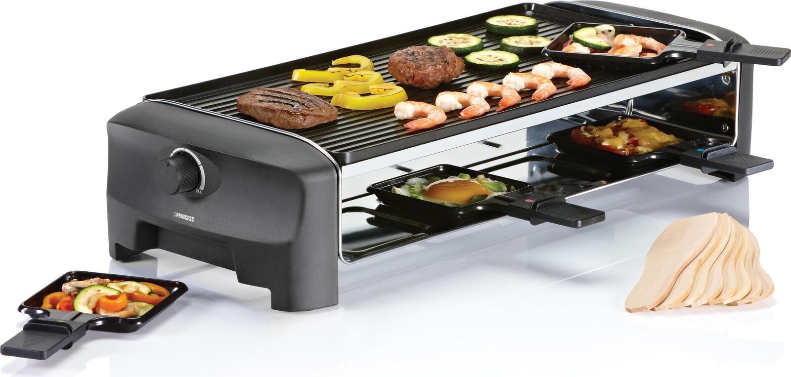 RACLETTE 8 GRILL E TEPPANYAKI PARTY PRIN