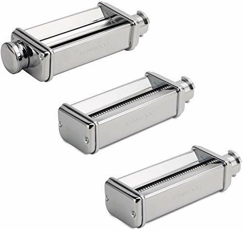 Kenwood MAX980ME Set Sfogliatrice, Tagliapasta Spaghetti e Tagliapasta per Fettu