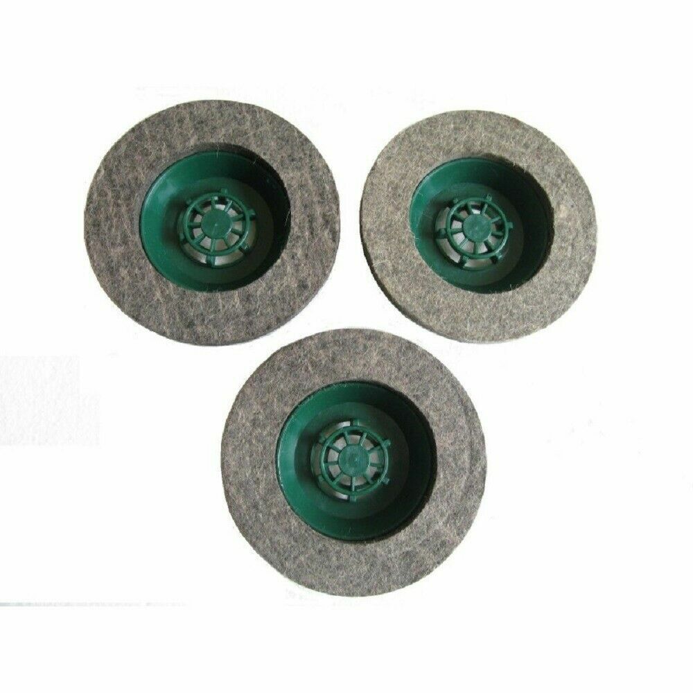 Vorwerk Folletto PL510 PL511 PL512 tris spazzole lucidatrice in feltro