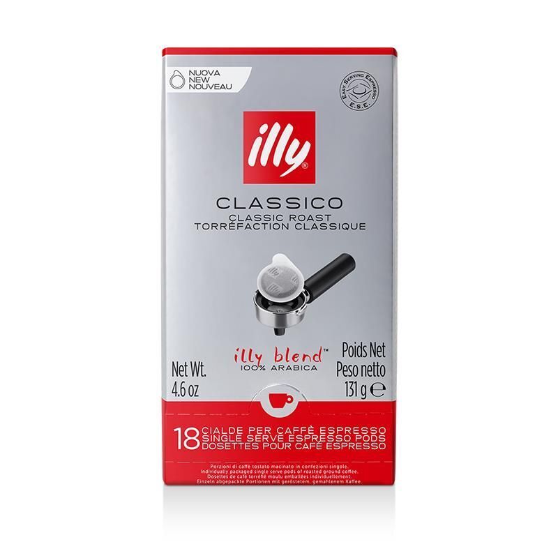 Illy Caffe' In Cialde ESE Monodose Tostato Classico 1 Confezione Da 18 Cialde 79
