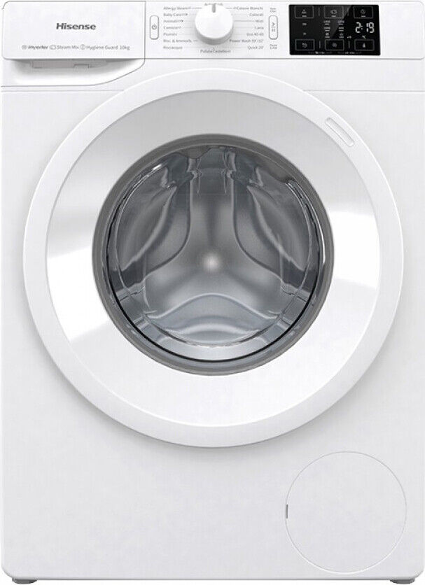 Hisense Lavatrice 10 Kg A Centrifuga 1400 Giri 61 cm Vapore WFGE101439VM