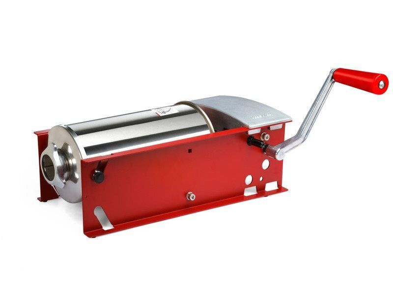 Tre Spade Insaccatrice Manuale Salumi Salsiccia 5 Kg 2 Velocità Acciaio - Star 5