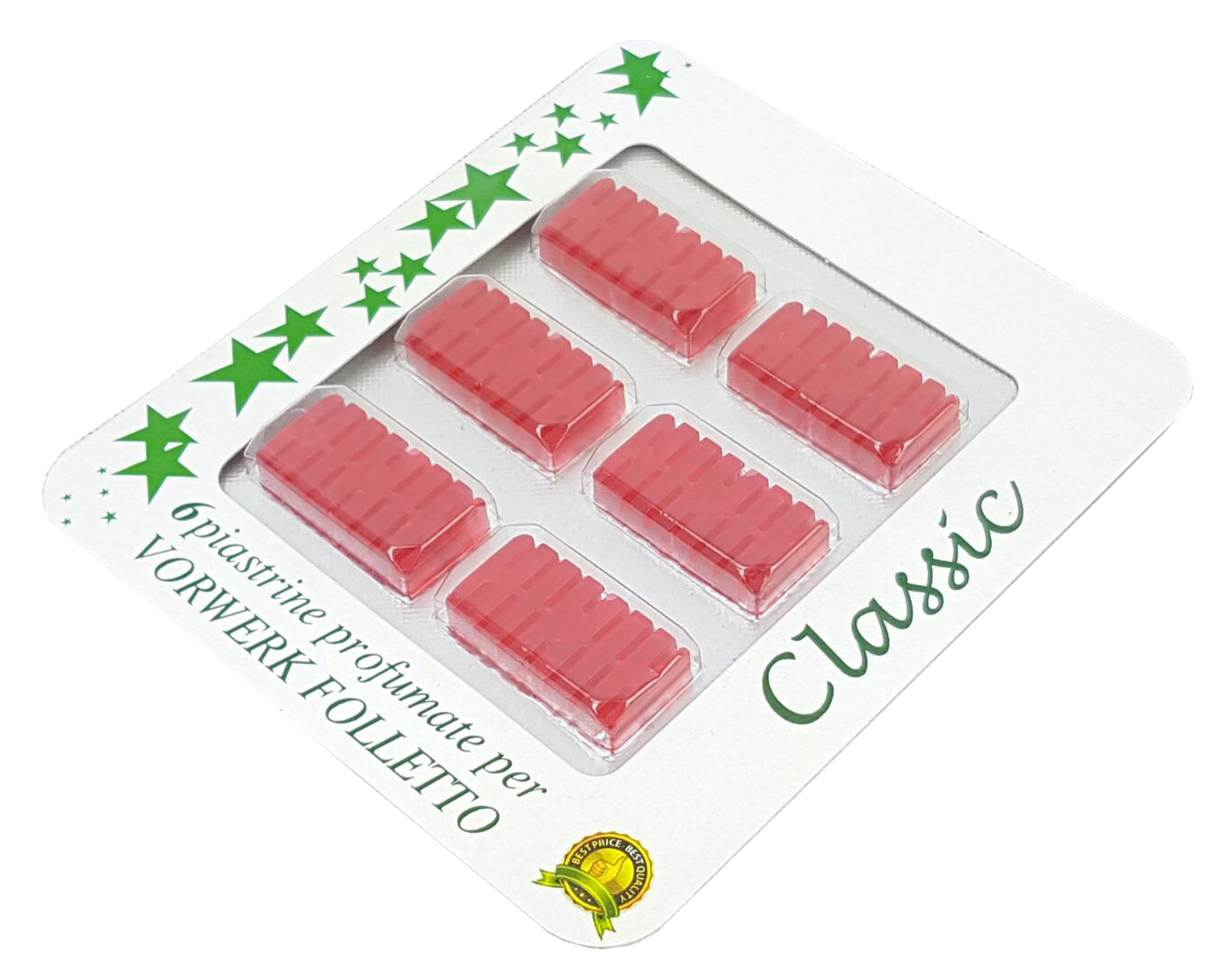 FOLLETTO VK117 6 PROFUMINI FRAGRANZA FRAGOLA DEODORANTI PROFUMI ASPIRAPOLVERE