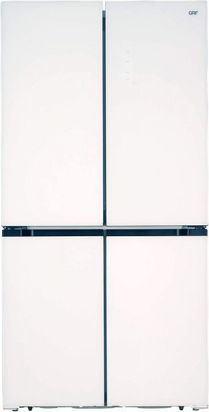 Frigo grf ca91831wg vetro bianco 4 porte americano classe classe energetica e in