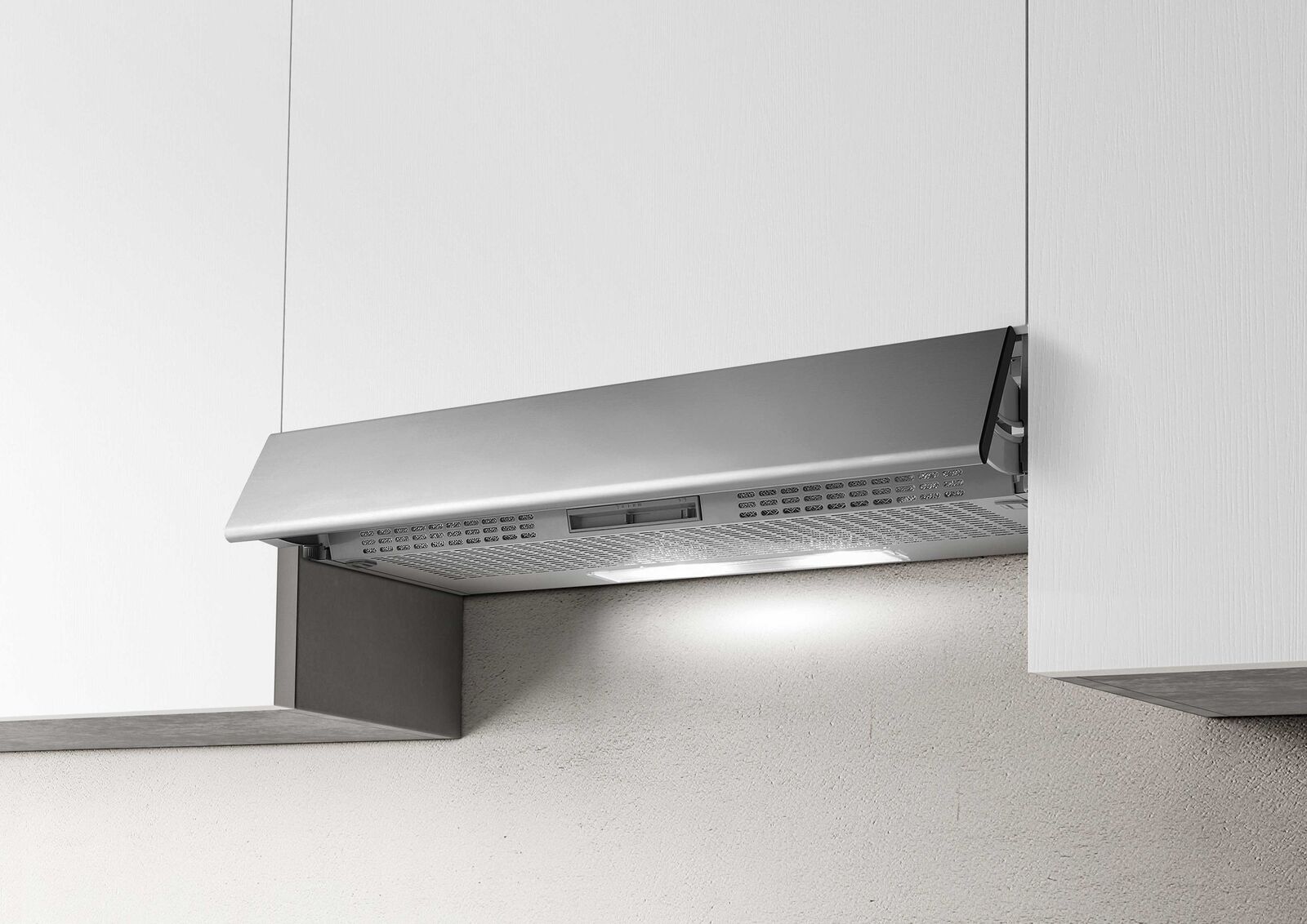 Elica Cappa Cucina 60 Filtrante Sottopensile Incasso Inox ESTRAIBILE GR-FR.IX/F
