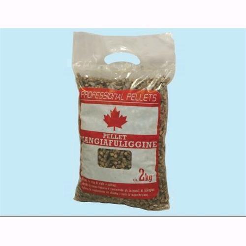 Pellet antifuliggine Professional per pulizia di canne fumarie 2kg  8pz