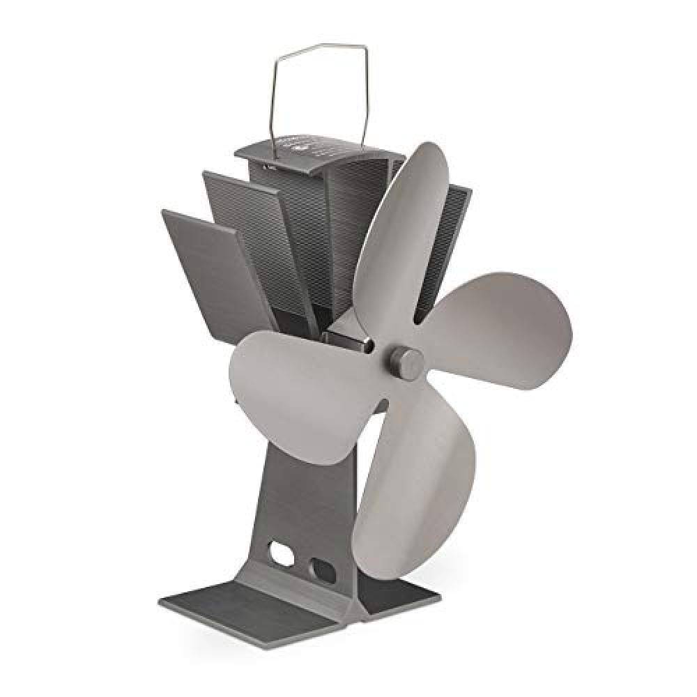 (TG. 1 pz.) Relaxdays Oven Fan Without Electricity Ventola per Stufa Senza Elett