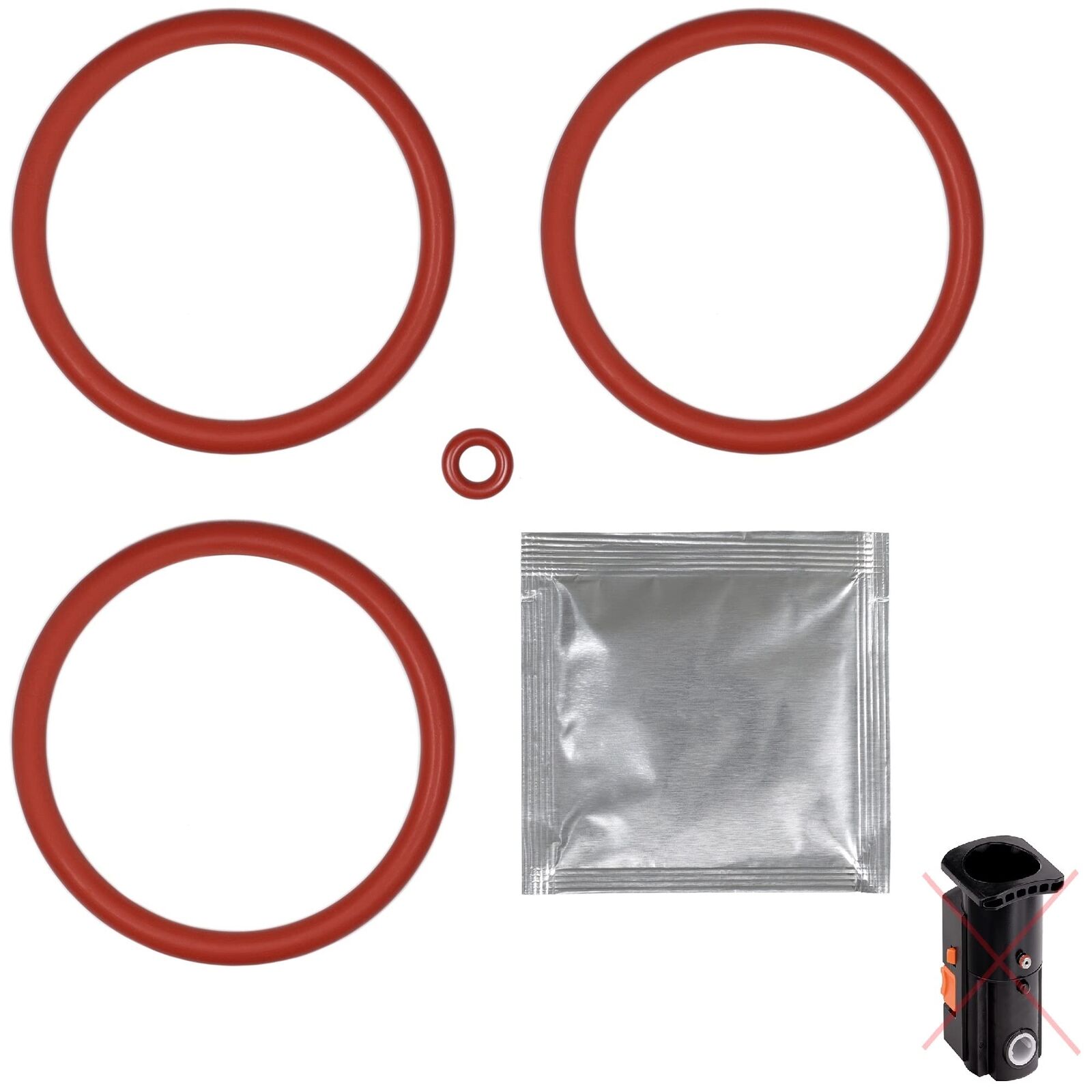 Snapworld-Kaffee Kit di manutenzione O-Ring + grasso compatibile con Tchibo E...
