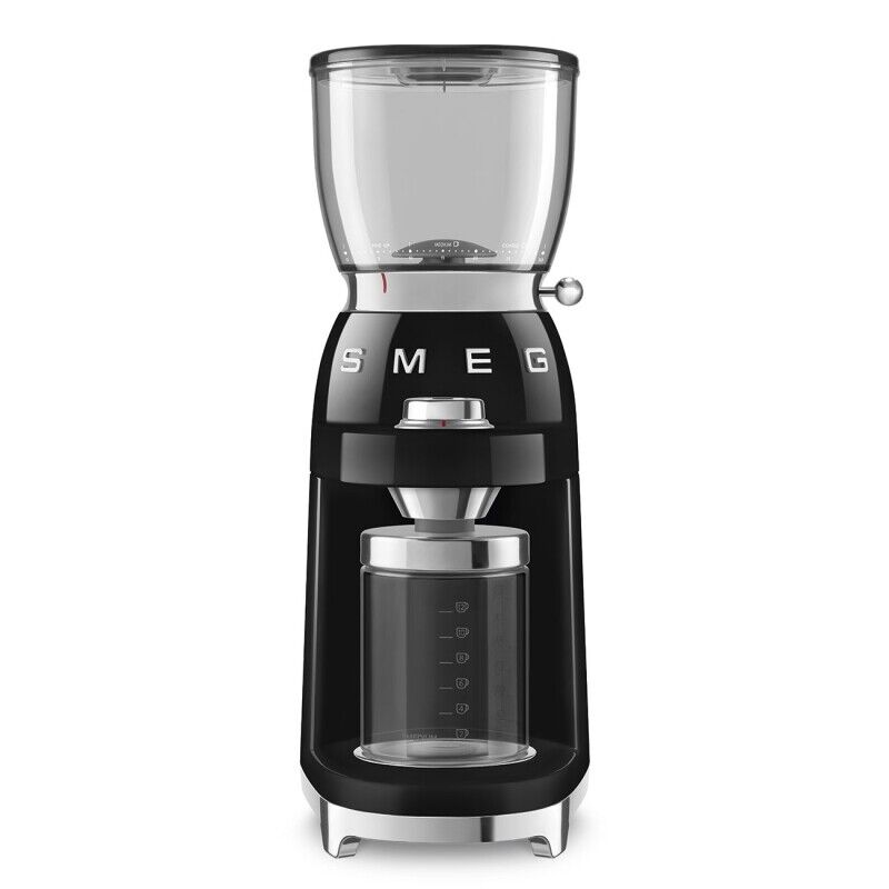SMEG CGF01BLEU MACINACAFFÉ ELETTRICO ANNI '50 CAFFE' MACINATO 130GR - NERO