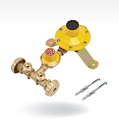 Minicentralina Per 2 Bombole Mod. M - Otz + Lpz 10 10 Kg