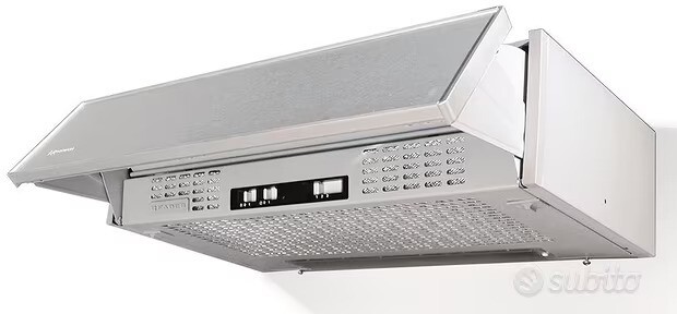 FABER PCH00 SRM AM29A 90cm Cappa Aspirante ad Incasso -  Acciaio (315.0547.819)