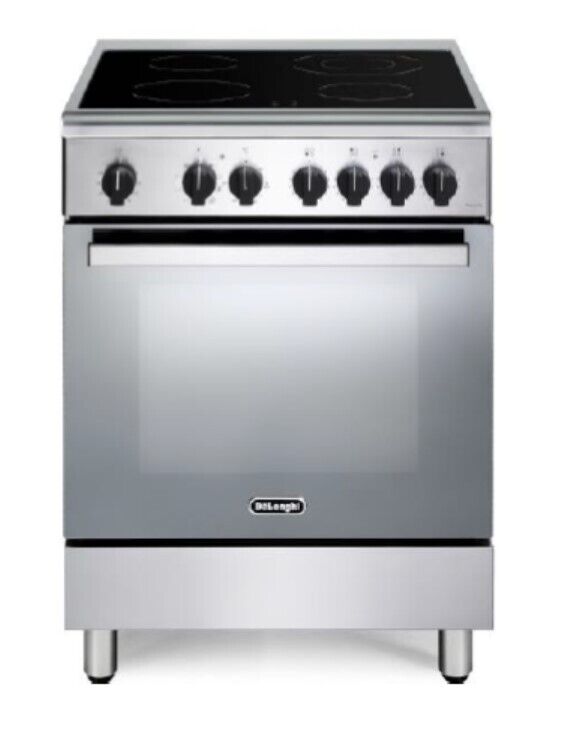 DE LONGHI DMX64VL CUCINA CON FORNO ELETTRICO PIANO VETROCERAMICA 4 ZONE