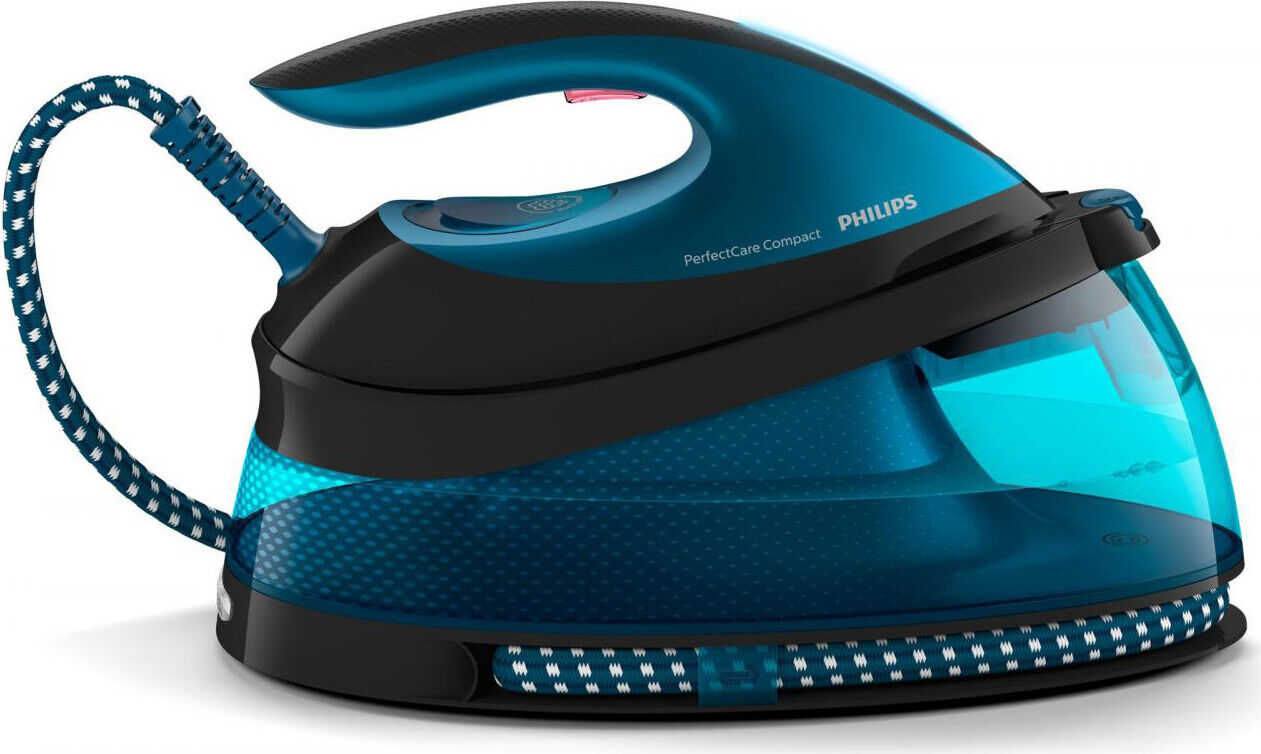 Philips Ferro da Stiro con Caldaia a Vapore 2400W GC7846/80 Perfect Care Compact