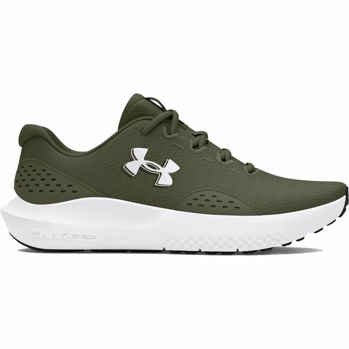 Scarpe Da Running Per Adulti Under Armour Charged Surge Verde Scuro Taglia Calza
