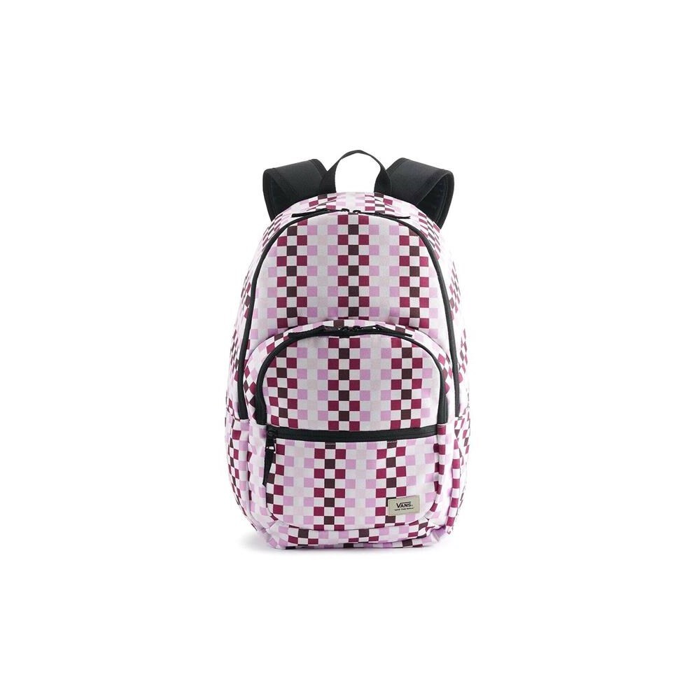 Zainetti universali Vans WM Motivee 3 VN0A4B8B6X71 Bianco-Nero-Rosa