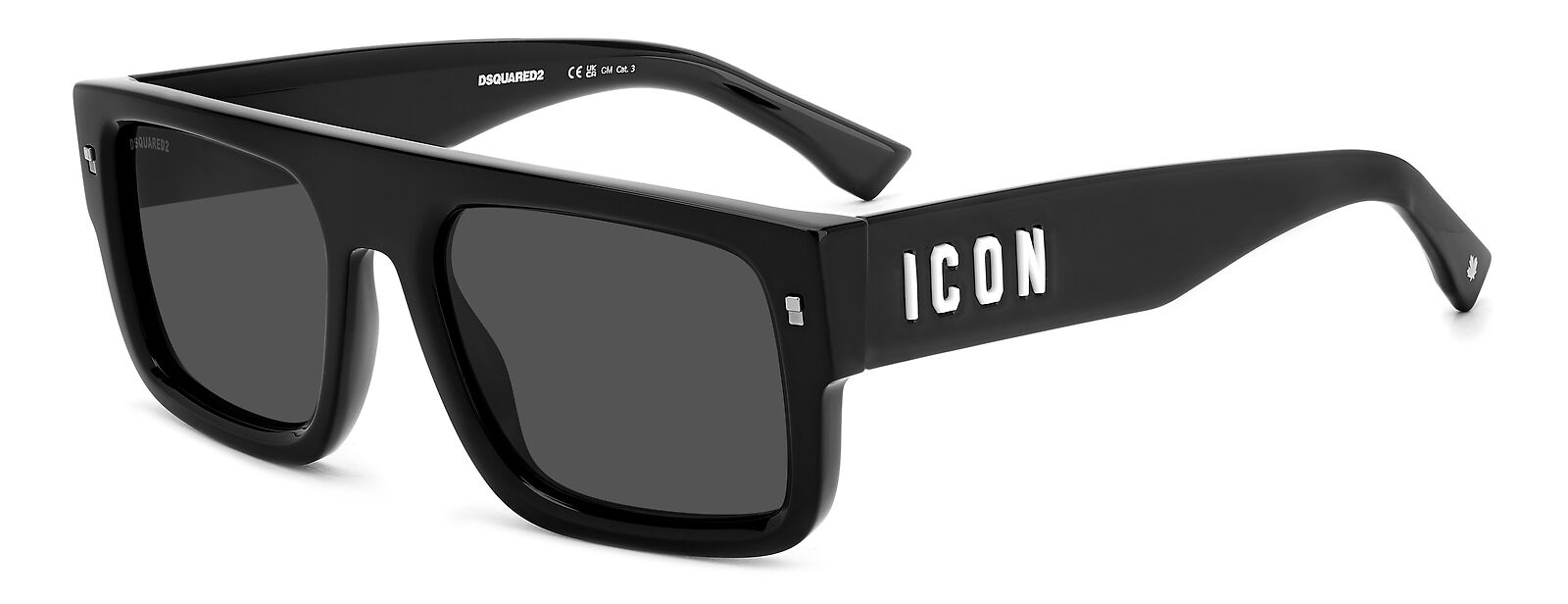 Occhiali da Sole DSQUARED2 ICON 0008/S 807 BLACK 54/20/145 Uomo