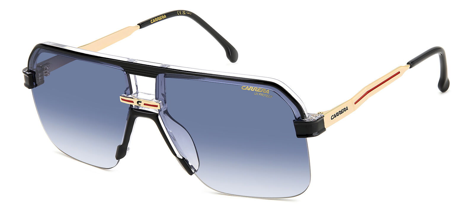 Occhiali da Sole Carrera 1066/S 7C5 BLACK CRYSTAL 63/12/145 Uomo