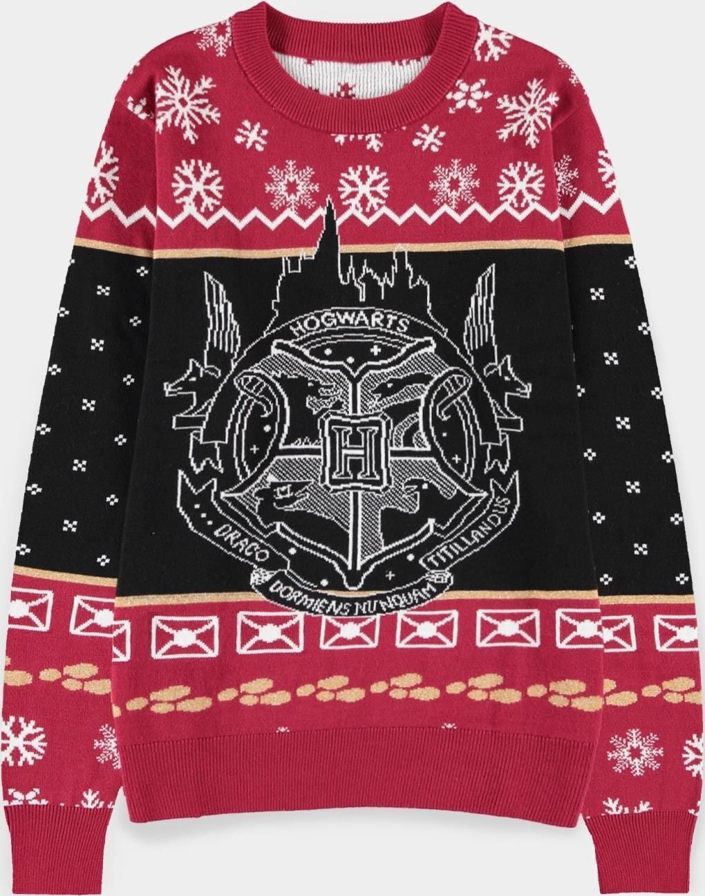 Abbigliamento Harry Potter: Christmas Jumper Multicolor (Maglione Unisex Tg. 2XL