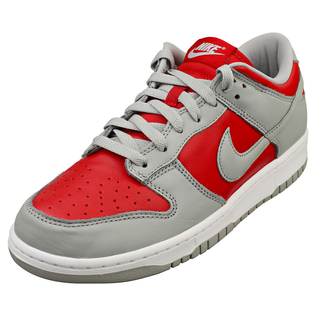 Nike Dunk Low Qs Uomo Grey Red Formatori  - 42 EU