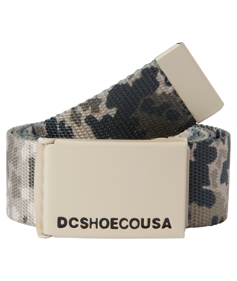 Dc Shoes Web 3 Cintura Da Uomo Frattale Camo Adyaa03130 Xggc Webbing Rrp £22