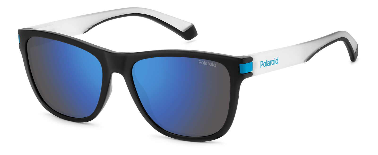 Occhiali da Sole POLAROID PLD 2138/S 0VK MATTE BLACK BLUE 56/17/140 Unisex