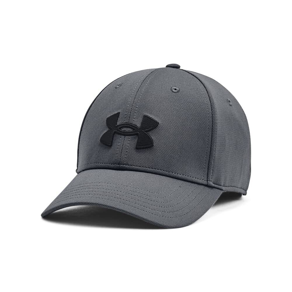 Under Armor HAT 1376701 Unisex Black and White. One Size Pitch Gray