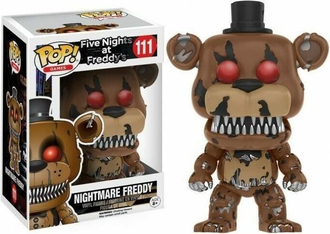 7647033 Merchandising Five Nights At Freddy'S: Funko Pop! Games - Nightmare Fred