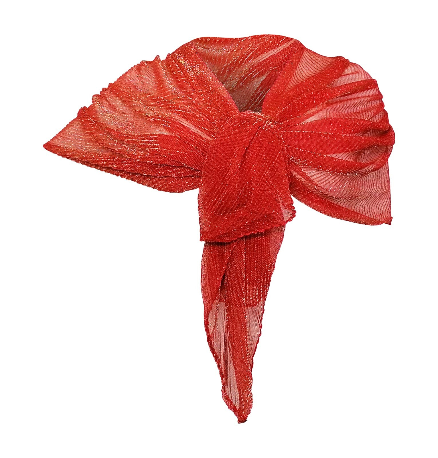 Meches Brillante Elegante Sciarpa Scialle Foulard ,Donna Stola Rosso dorato