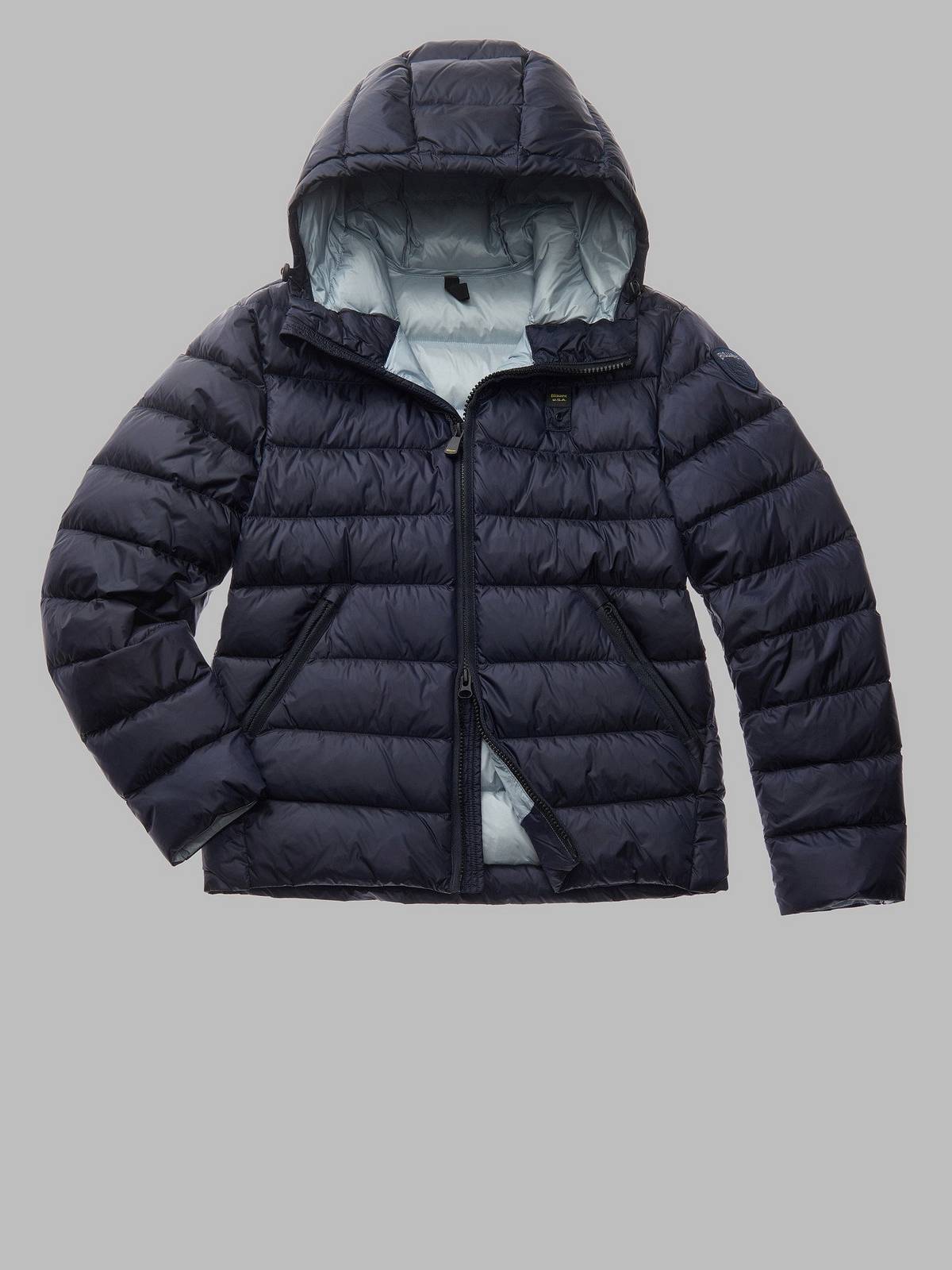 Blauer Piumino Acton Blu - Taglia S Abbigliamento Uomo Giubbotti E Cappotti