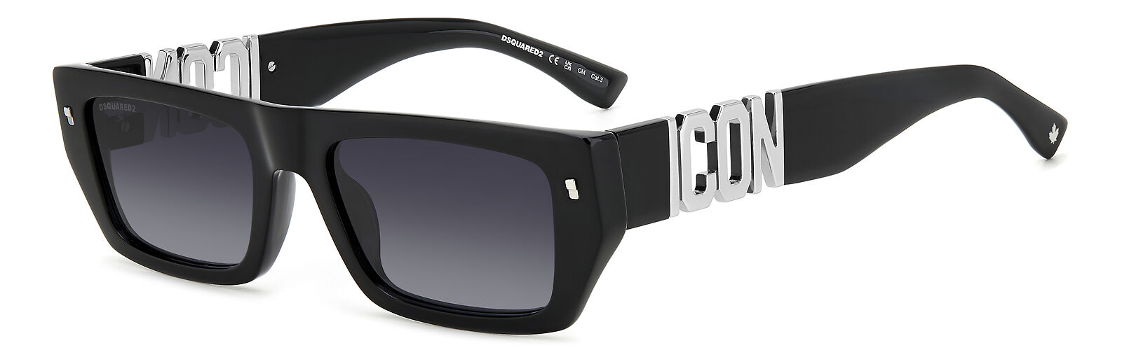 Occhiali da Sole DSQUARED2 ICON 0011/S 807 BLACK 54/19/145 Uomo