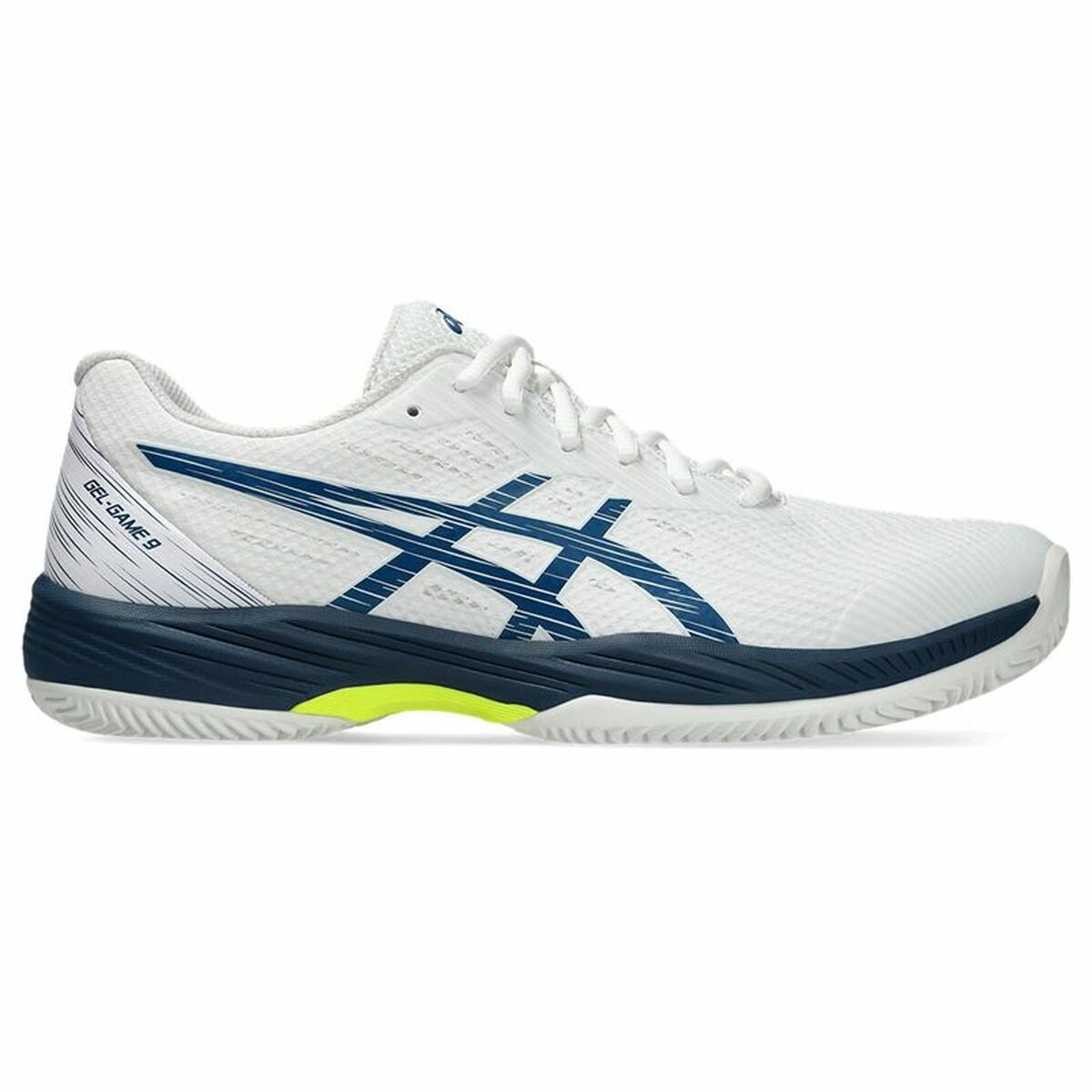 Scarpe Da Tennis Da Uomo Asics GeL-Game 9 Clay/oc Bianco Taglia Calzatura:44.5