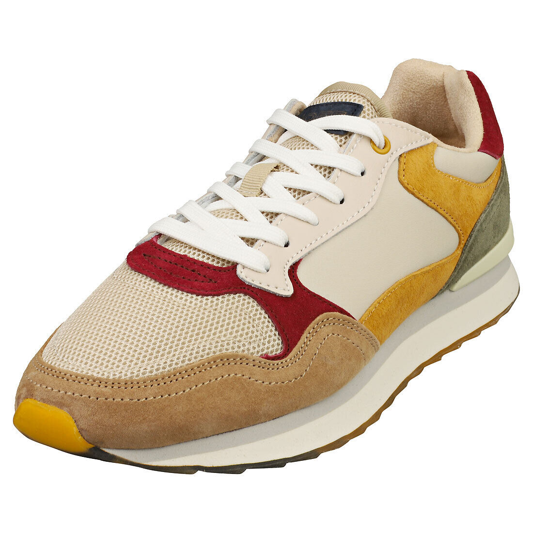HOFF Madrid Man Mens Fashion Trainers in Off White Multicolour - 40 EU